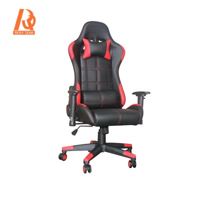 Hot products wholesale high back swivel colorful PU leather gaming chair